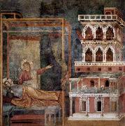 Dream of the Palace GIOTTO di Bondone